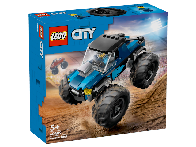 Blauer Monstertruck Lego City