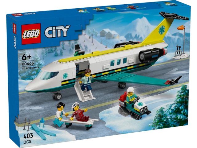 Lego city Notfallrettungsflugzeug