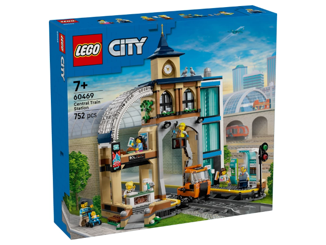 Lego city Hauptbahnhof