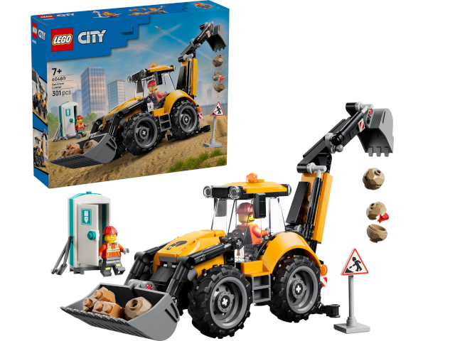 Lego City Gelber Baggerlader