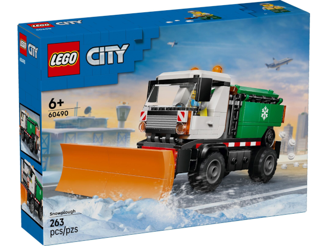 Lego City Schneepflug