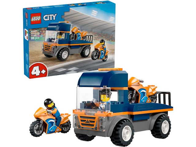 Motorradtransporter Lego City