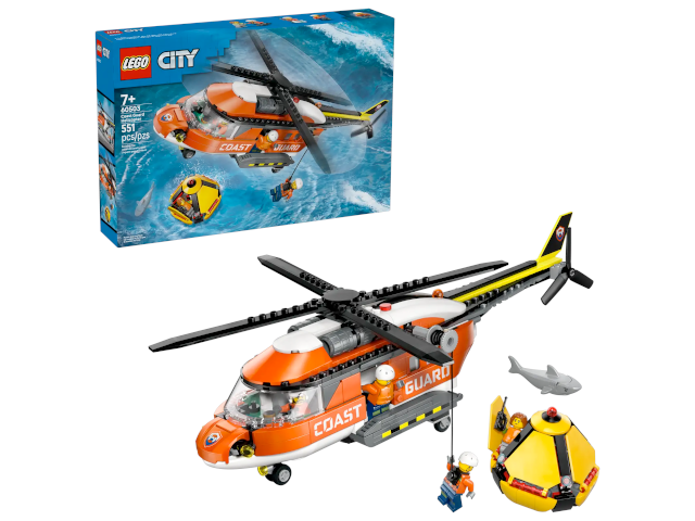 Lego City Hubschrauber der Küstenwache
