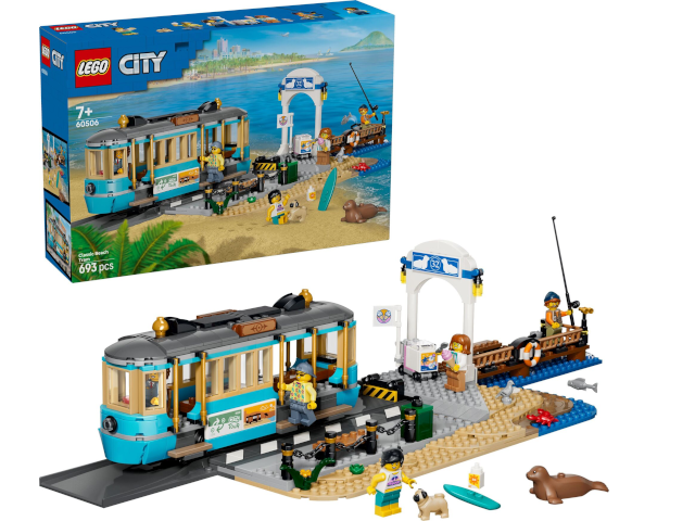 Lego City Klassische Strandstrassenbahn