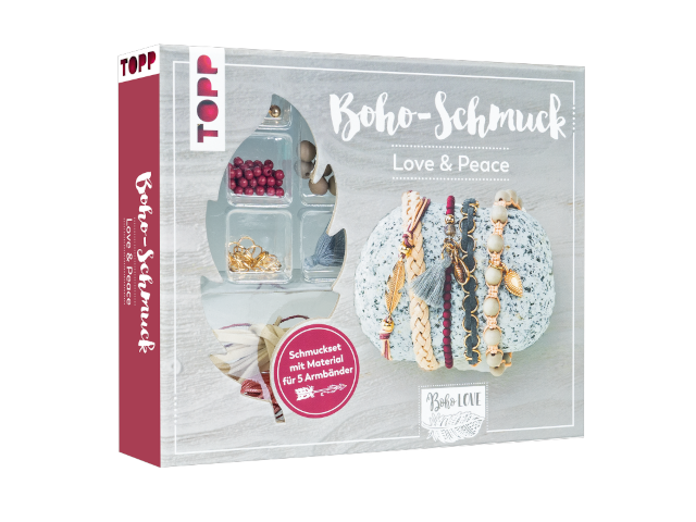 Boho-Schmuckset Love & Peace