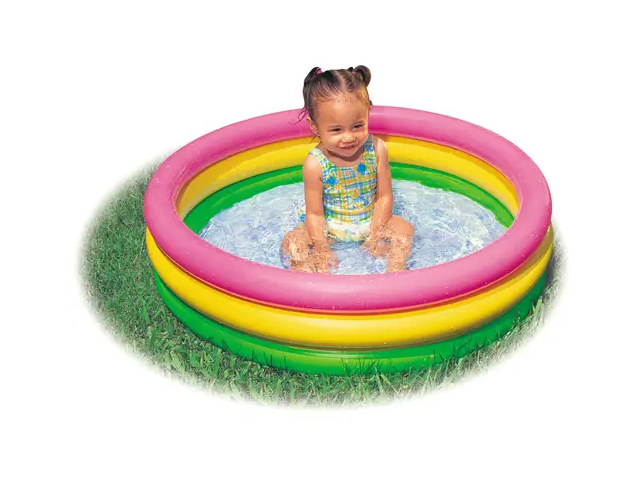 BabyPool 3-Ring Sunset Glow, 86x25cm