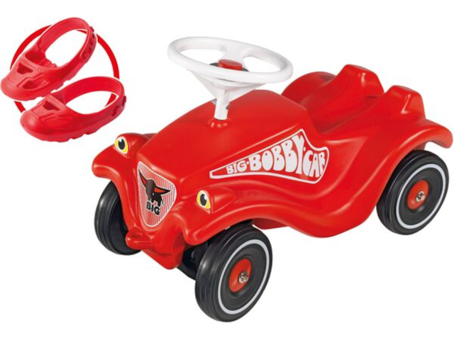 BIG Bobby Car mit Flüsterräder und Schuhschoner