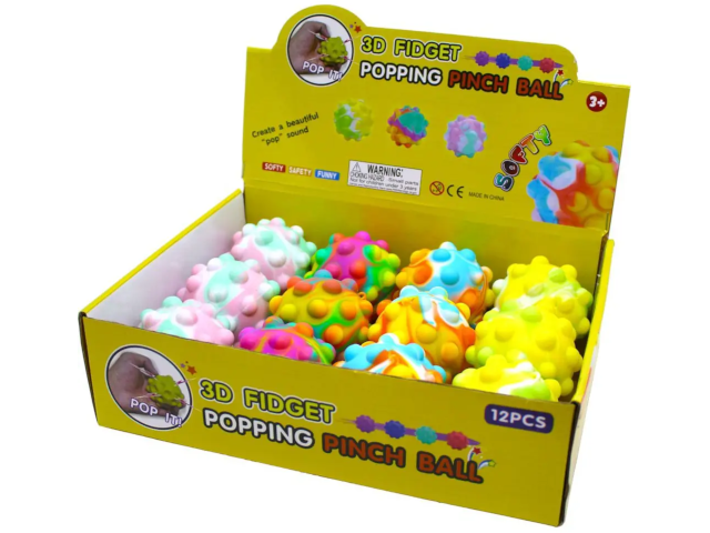 Push Pop Fidget Ball