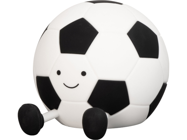 Nachtlicht Ball Kalle, schwarz/weiss