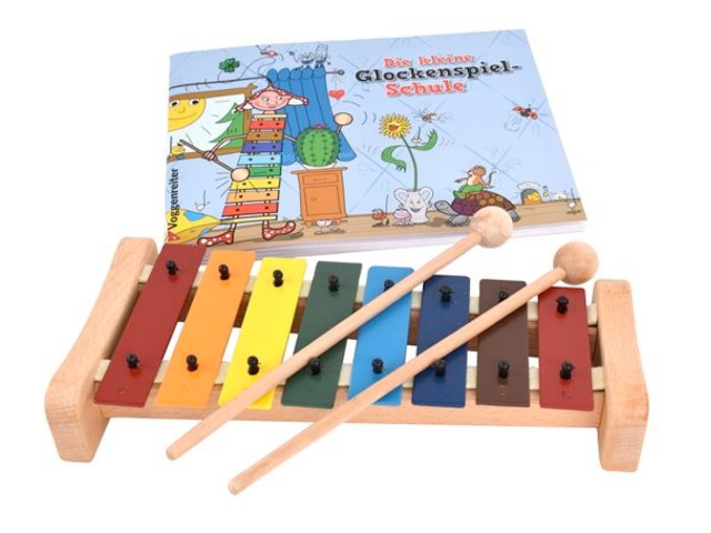 Das bunte Glockenspiel-Set