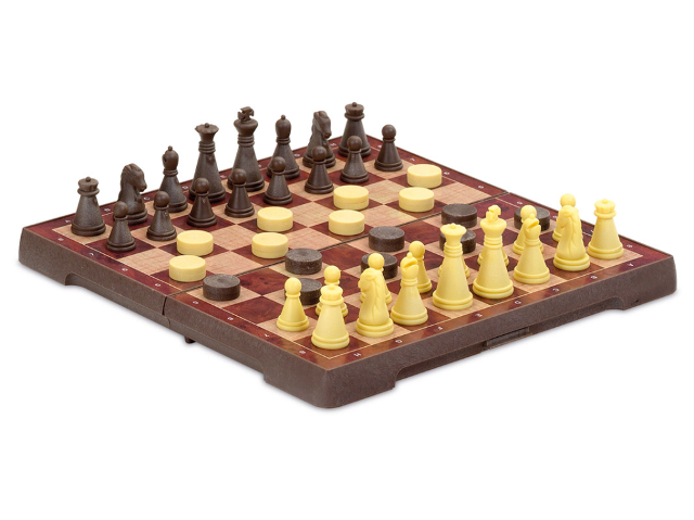 Schach-Dame Travel magnetisch