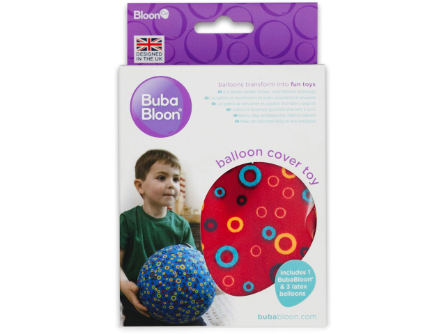 BubaBloon Circles Red