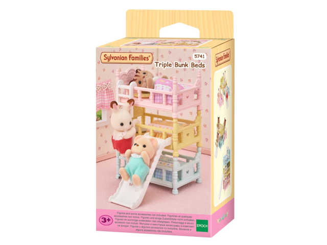 Dreistöckiges Babyhochbett