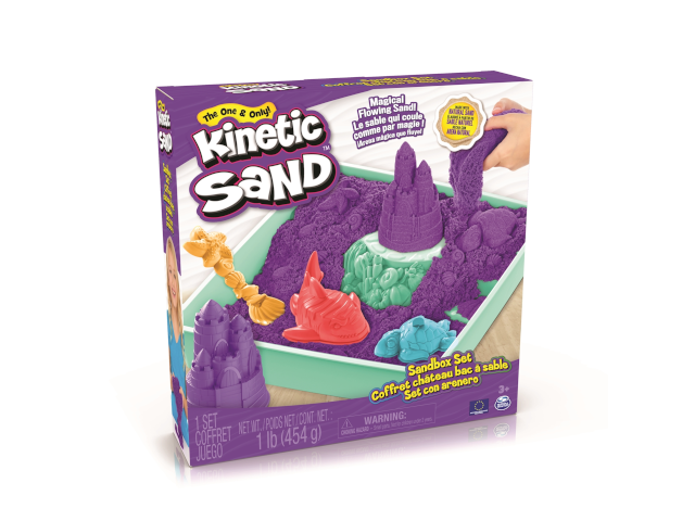 Kinetic Sand Box Lila 454 g