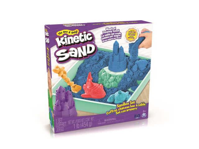 Kinetic Sand Box Blau 454 g
