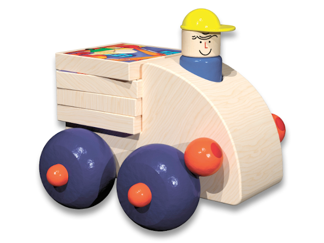 Bully-Fahrzeug Baustelle