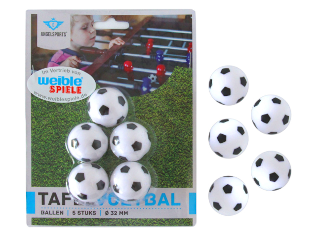 Fussballtisch Bälle 5 Stk.