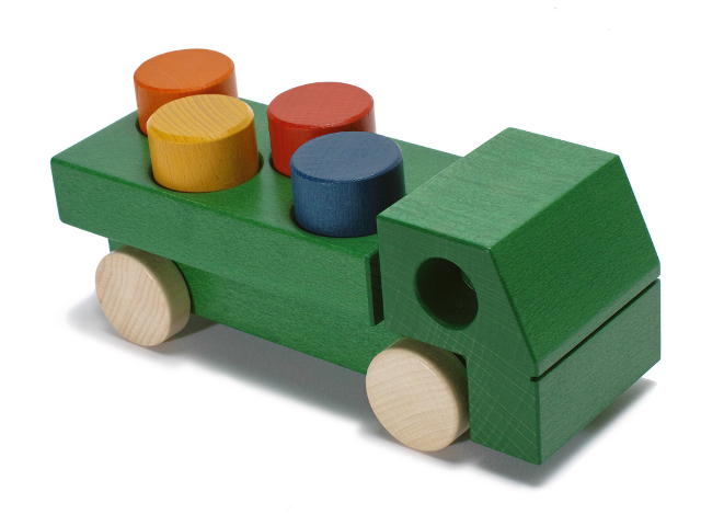 Lastauto grün