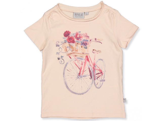 Bio T-Shirt Flower Bike Gr. 122
