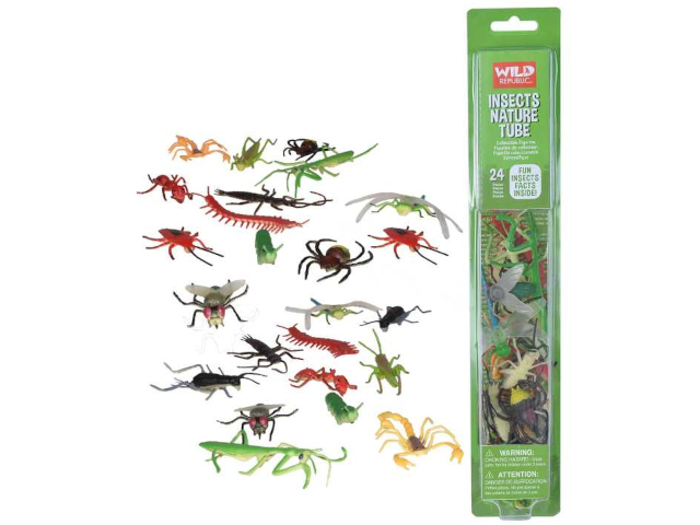 Natur Tube Tier Insekten 24-teilig