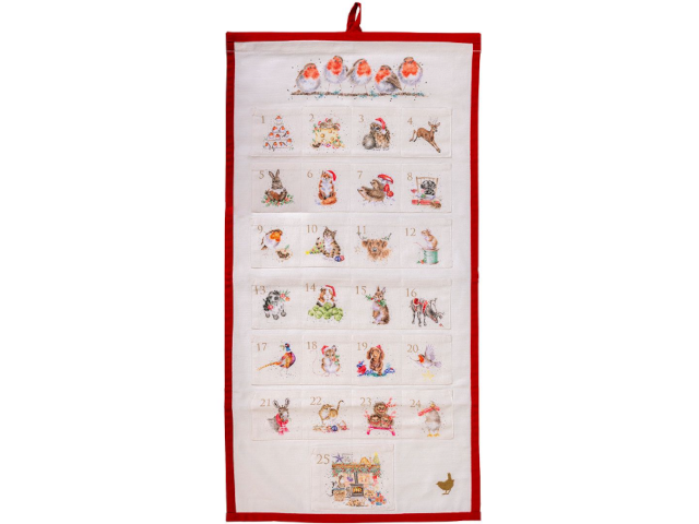 Christmas Animal Fabric Advent Calendar