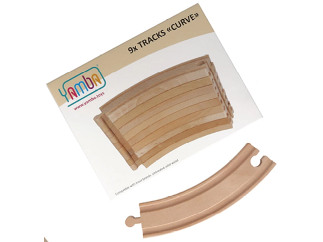 Yamba Holzschienen Curve